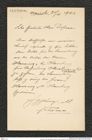 Nachlass Franz Steindachner, Brief von Felix Thomas an Franz Steindachner (25.10.1903), Inv.Nr. 539.02, Seite 1